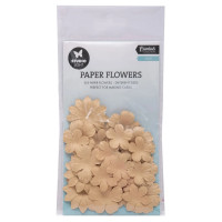 Нежни Цветя от Крафт Хартия, 25 Броя