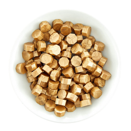 Златни Восъчни Перли, 100 Броя Златни Восъчни Перли, 100 Броя