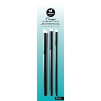 Четки за Прецизно Смесване на Цветовете, 3 Броя, Малка, Средна и Голяма Четки за Прецизно Смесване на Цветовете, 3 Броя, Малка, Средна и Голяма