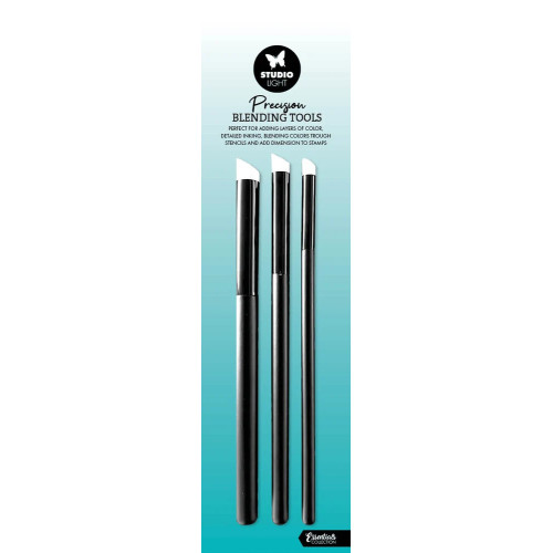 Четки за Прецизно Смесване на Цветовете, 3 Броя, Малка, Средна и Голяма Четки за Прецизно Смесване на Цветовете, 3 Броя, Малка, Средна и Голяма