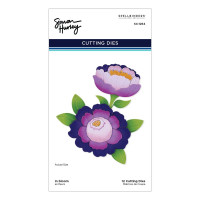 Шаблони за Рязане и Релеф - "In Bloom Etched Dies", 12 Части