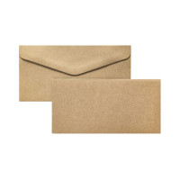 Заготовки за Картички, DL (110 x 220 mm) и Пликове, Крафт, по 5 Броя Заготовки за Картички, DL (110 x 220 mm) и Пликове, Крафт, по 5 Броя