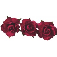 Розички с лепяща точка, 25 mm, 12 бр. Червени