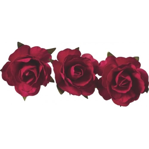 Розички с лепяща точка, 25 mm, 12 бр. Червени