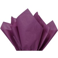 Мека Хартия Тишу - 50 x 70 cm, Пакет с 5 листа, Виолетова