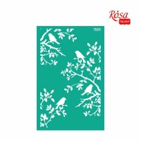 Самозалепващ шаблон - Background Animals, 13см х 20см
