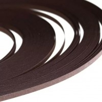 Лентички за Квилинг, 3 мм, 140 броя - Шоколад