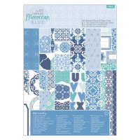 Творчески Креативен Комплект - Moroccan Blue, 48 Листа, А4 формат