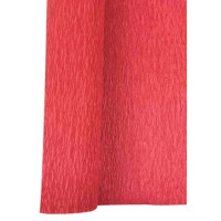 Креп Хартия с Разтегливост 60 %, 50 x 250 cm, Светло Червен Цвят, 32 гр./кв.м. Креп Хартия с Разтегливост 60 %, 50 x 250 cm, Светло Червен Цвят, 32 гр./кв.м.